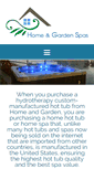 Mobile Screenshot of homeandgardenspas.com